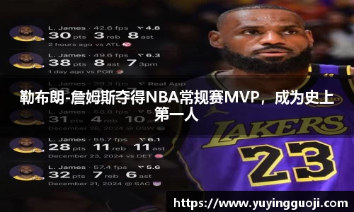 勒布朗-詹姆斯夺得NBA常规赛MVP,成为史上第一人