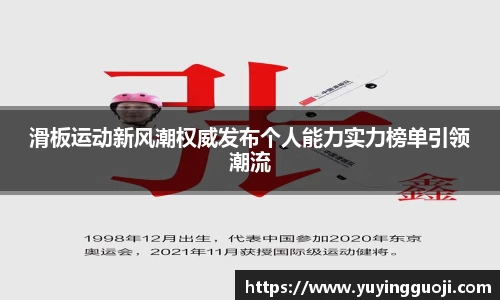 滑板运动新风潮权威发布个人能力实力榜单引领潮流